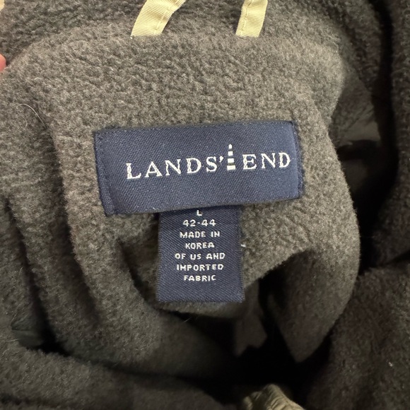NEW Vintage Lands' End Zip-Up Jacket - Picture 4 of 5